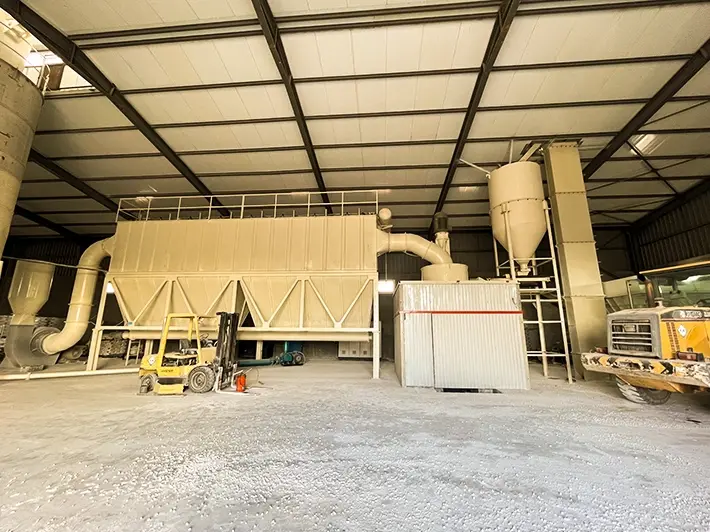 Algeria SCM grinding mill project and coating project